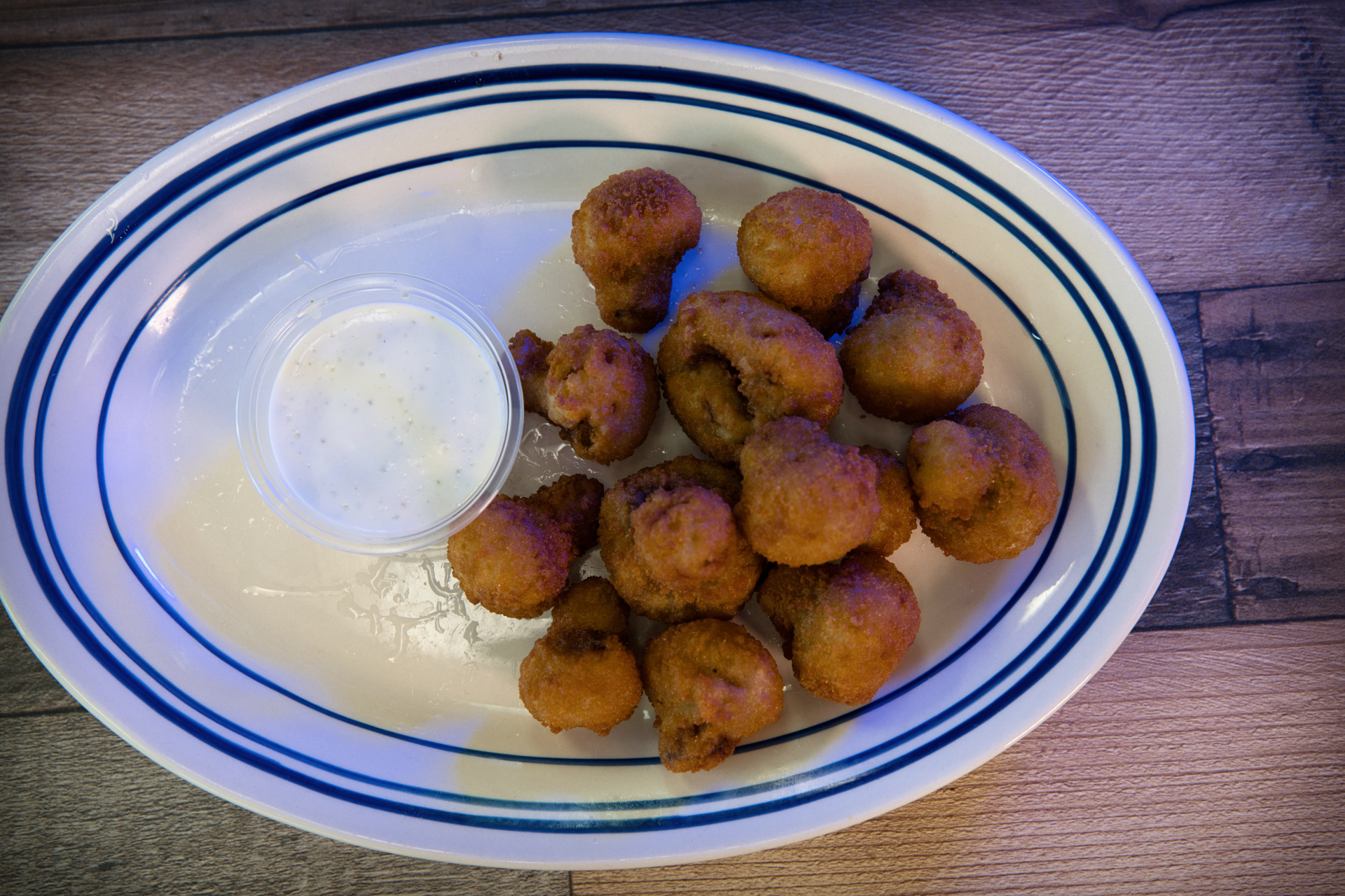 Fried Jumbo Mushrooms